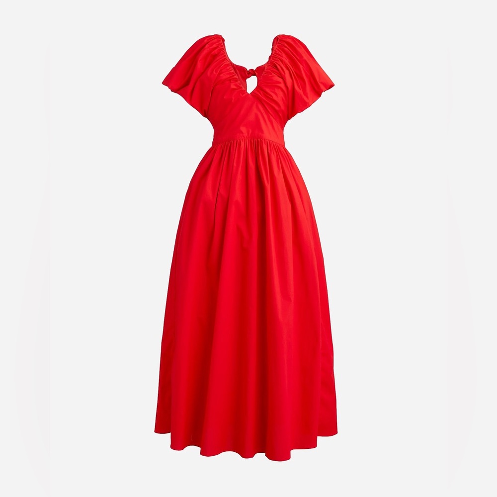 J.crew Cecily dress in cotton poplin